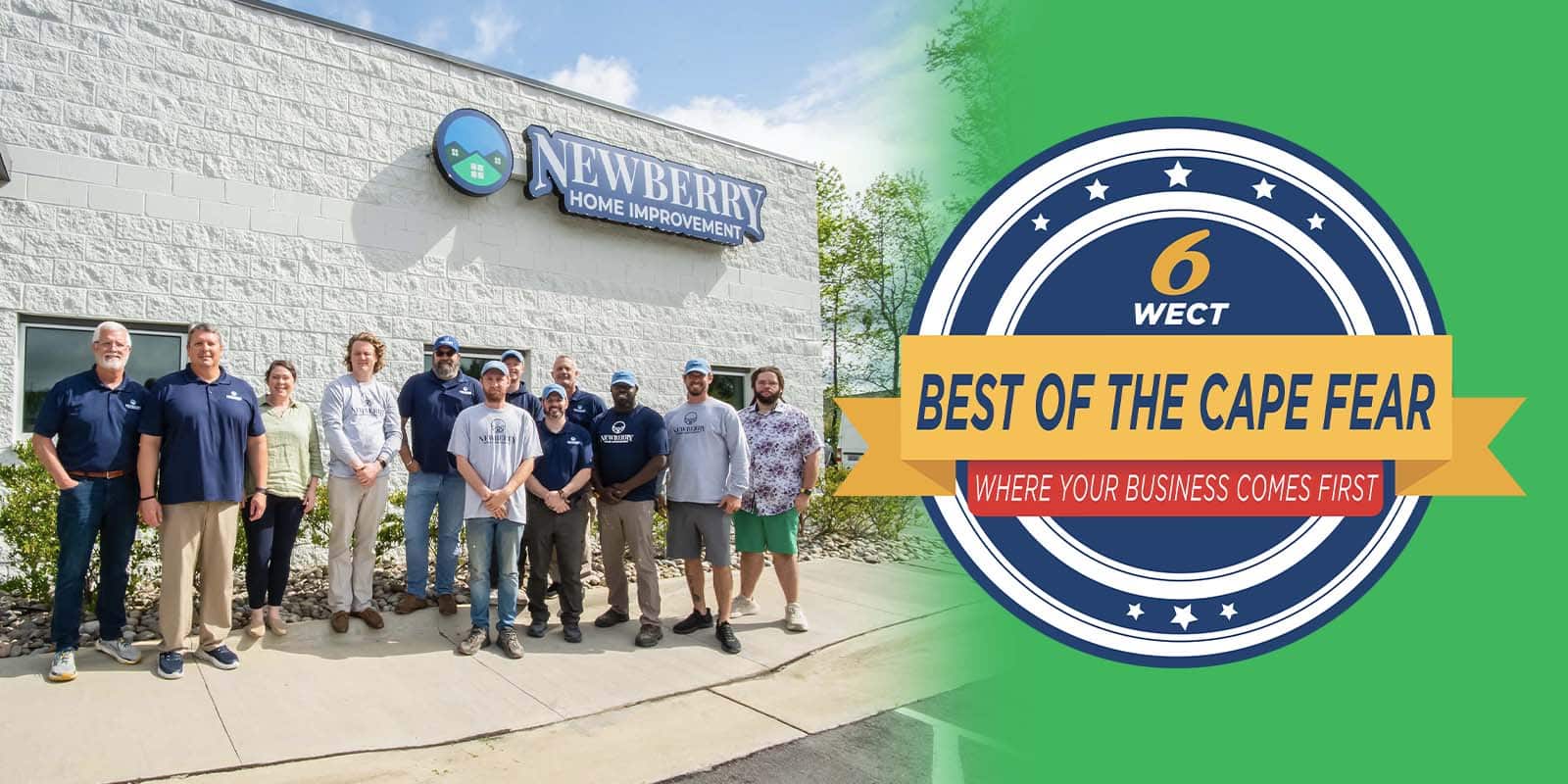 Best of Cape Fear Award for Kitchen and Bath Remodeling