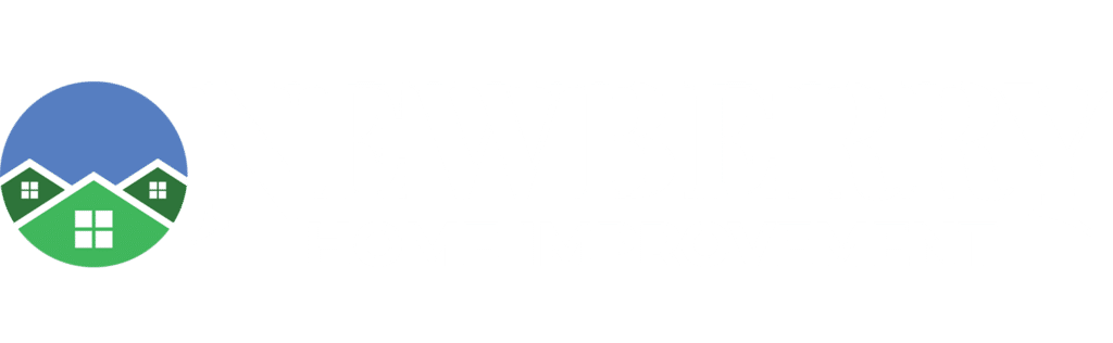 White logo horizontal with icon large
